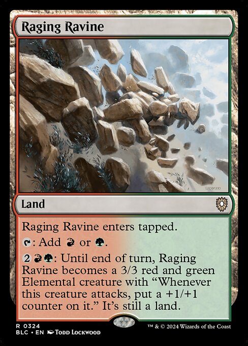 Raging Ravine (BLC) — Nonfoil