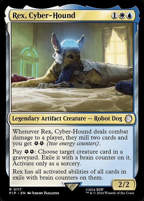 Rex, Cyber-Hound (PIP) — Nonfoil