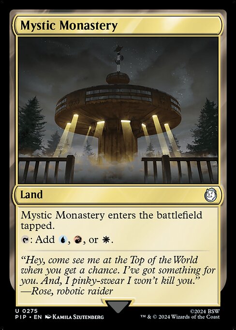 Mystic Monastery (PIP) — Nonfoil