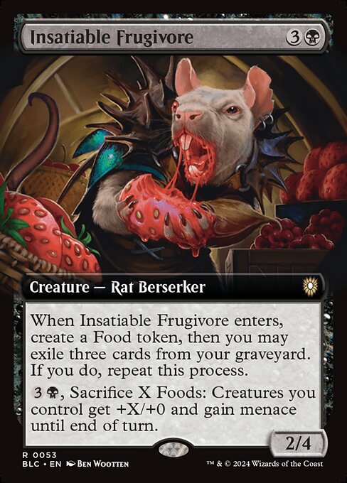 Insatiable Frugivore (BLC) — Nonfoil