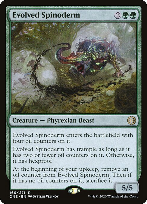 Evolved Spinoderm (ONE) — Nonfoil