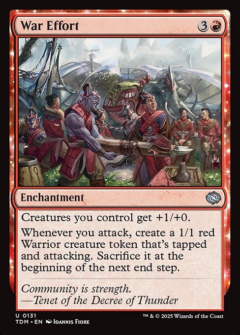 War Effort (TDM) — Nonfoil