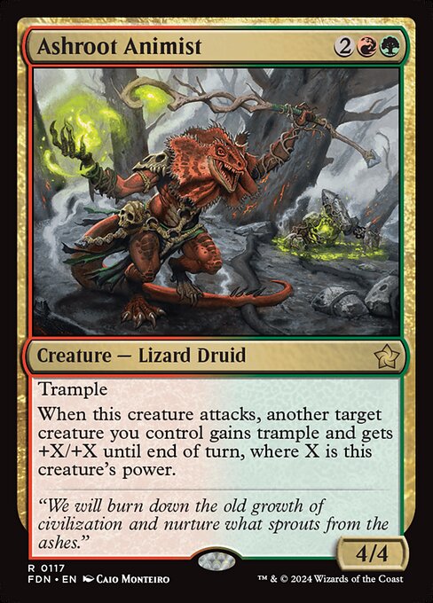 Ashroot Animist (FDN) — Nonfoil