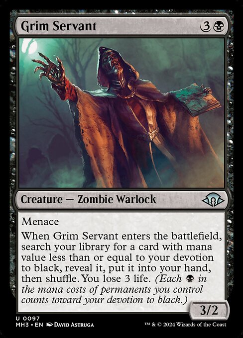 Grim Servant (MH3) — Nonfoil