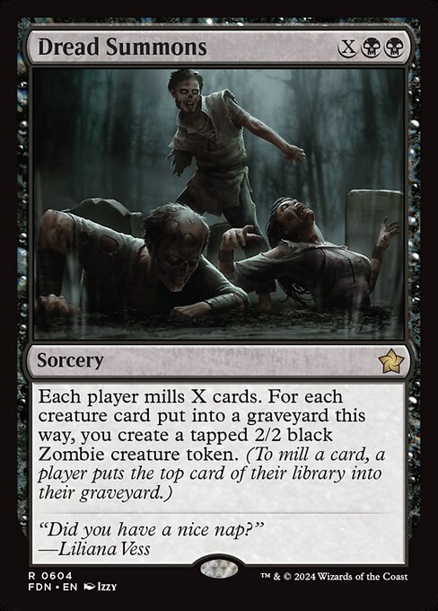 Dread Summons (FDN) — Nonfoil