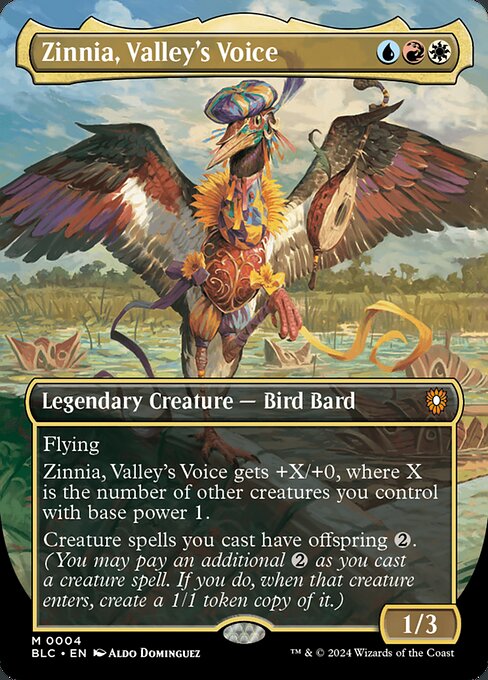 Zinnia, Valley's Voice (BLC) — Nonfoil