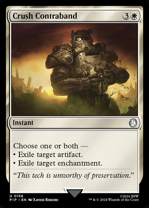 Crush Contraband (PIP) — Nonfoil