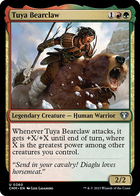 Tuya Bearclaw (CMM) — Nonfoil