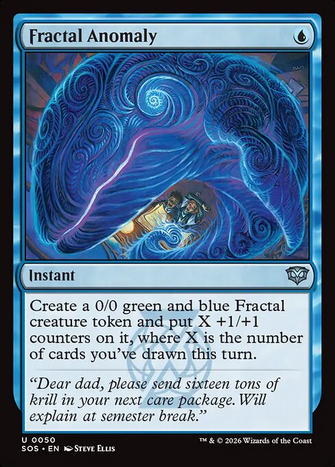 Fractal Anomaly (SOS) — Nonfoil