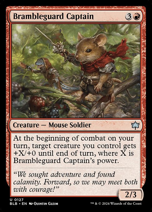 Brambleguard Captain (BLB) — Nonfoil