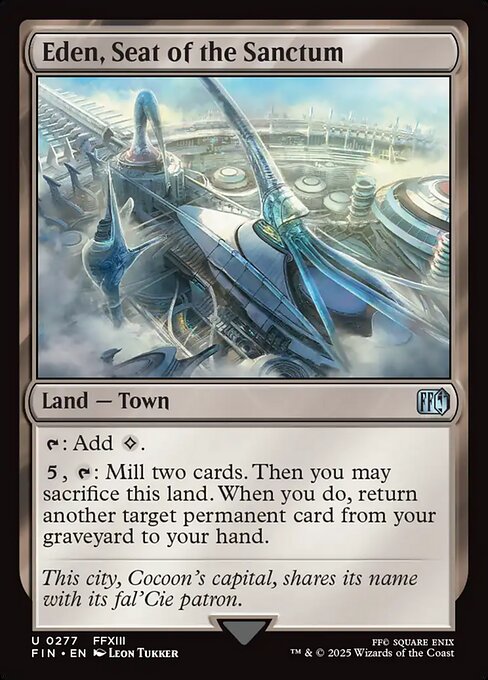 Eden, Seat of the Sanctum (FIN) — Nonfoil