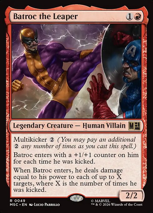 Batroc the Leaper (MSC) — Nonfoil