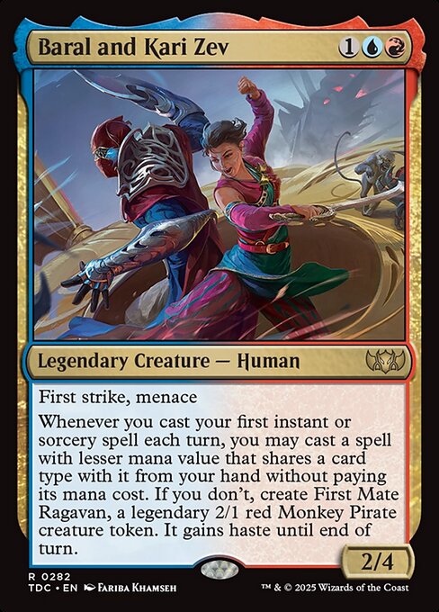 Baral and Kari Zev (TDC) — Nonfoil