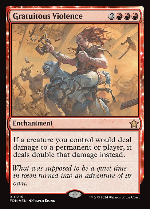 Gratuitous Violence (FDN) — Foil