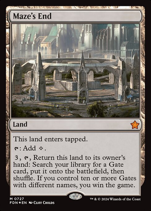Maze's End (FDN) — Foil