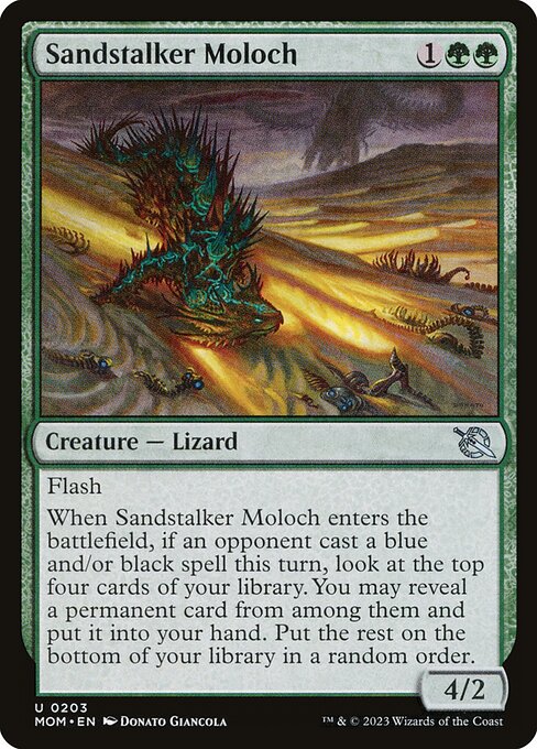 Sandstalker Moloch (MOM) — Nonfoil