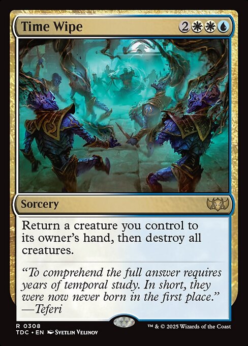 Time Wipe (TDC) — Nonfoil