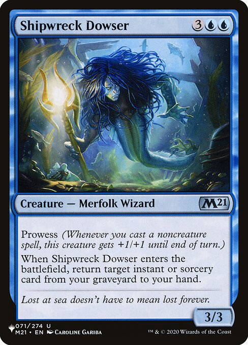 Shipwreck Dowser (PLST) — Nonfoil