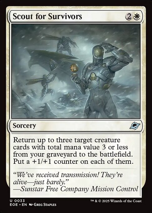 Scout for Survivors (EOE) — Nonfoil