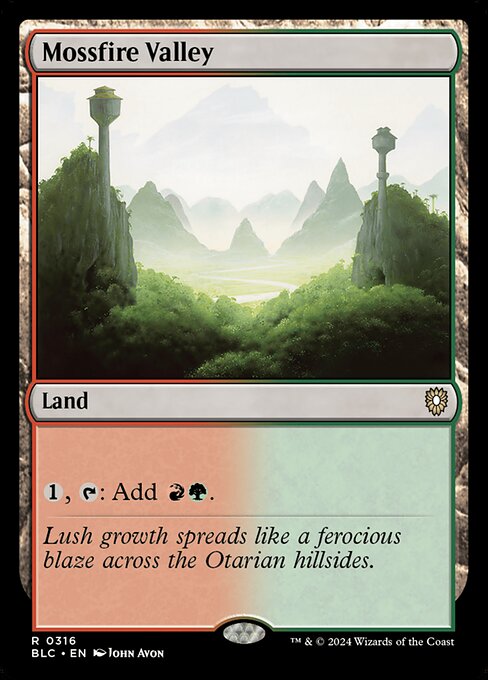 Mossfire Valley (BLC) — Nonfoil
