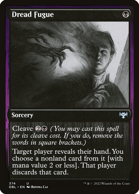 Dread Fugue (DBL) — Nonfoil