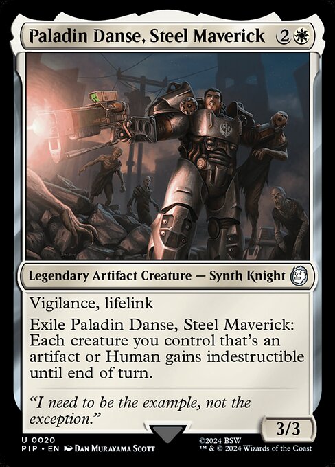 Paladin Danse, Steel Maverick (PIP) — Nonfoil