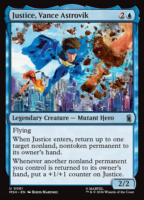 Justice, Vance Astrovik (MSH) — Nonfoil