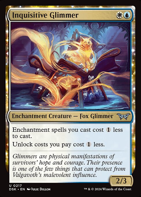 Inquisitive Glimmer (DSK) — Foil
