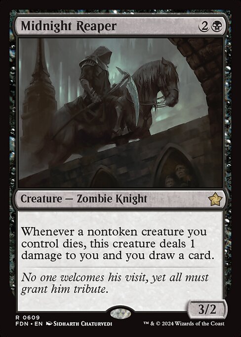 Midnight Reaper (FDN) — Nonfoil