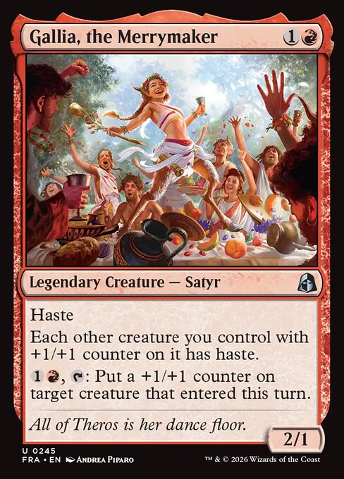 Gallia, the Merrymaker (FRA) — Nonfoil