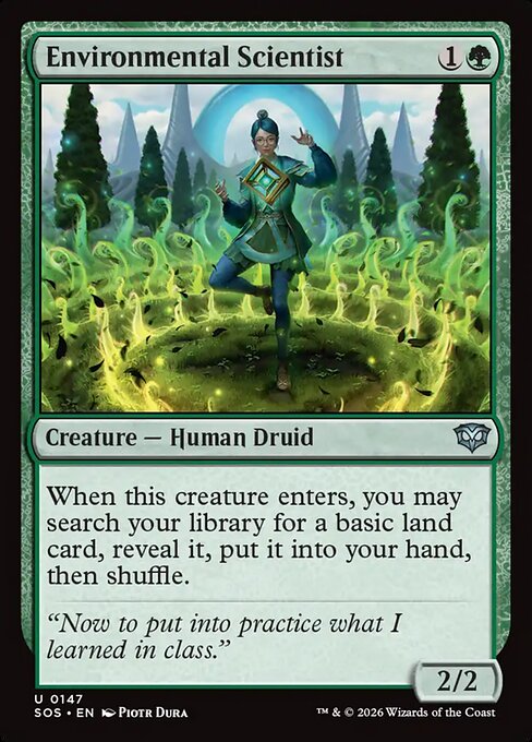 Environmental Scientist (SOS) — Nonfoil