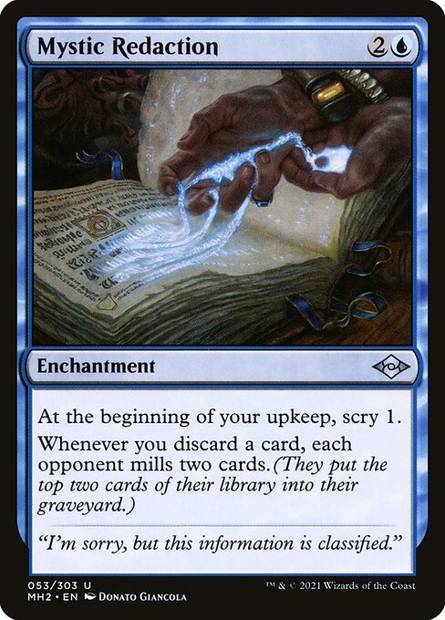 Mystic Redaction (MH2) — Nonfoil