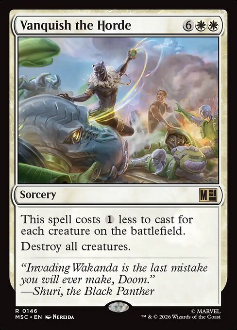 Vanquish the Horde (MSC) — Nonfoil