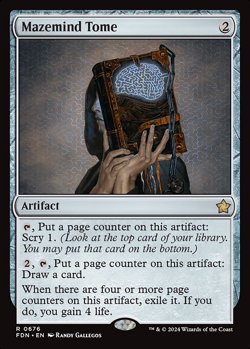 Mazemind Tome (FDN) — Nonfoil