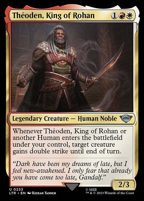 Théoden, King of Rohan (LTR) — Nonfoil