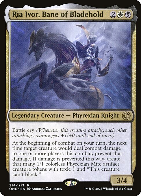 Ria Ivor, Bane of Bladehold (ONE) — Nonfoil