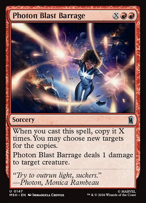 Photon Blast Barrage (MSH) — Foil