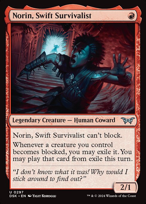 Norin, Swift Survivalist (DSK) — Nonfoil