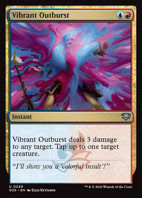 Vibrant Outburst (SOS) — Nonfoil