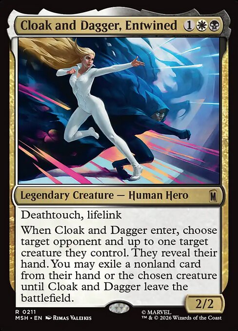 Cloak and Dagger, Entwined (MSH) — Nonfoil