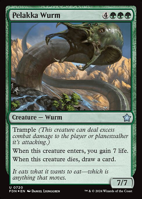 Pelakka Wurm (FDN) — Foil