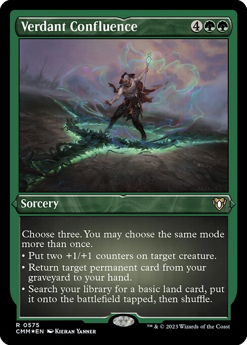 Verdant Confluence (CMM) — Etched