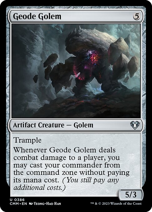 Geode Golem (CMM) — Nonfoil