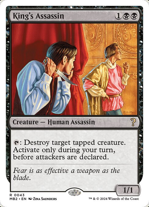 King's Assassin (MB2) — Nonfoil