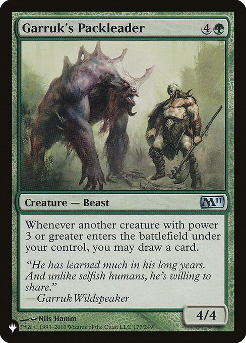 Garruk's Packleader (PLST) — Nonfoil