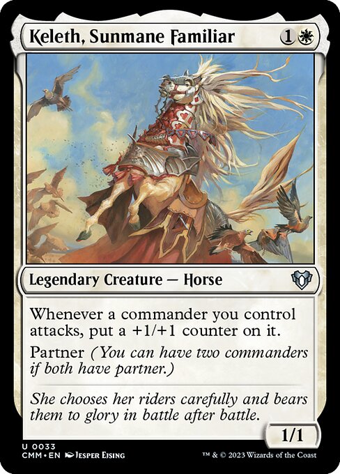 Keleth, Sunmane Familiar (CMM) — Nonfoil