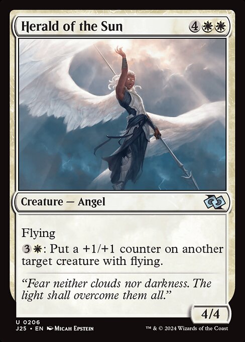 Herald of the Sun (J25) — Nonfoil