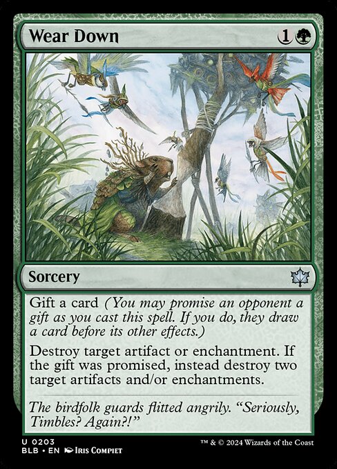Wear Down (BLB) — Foil