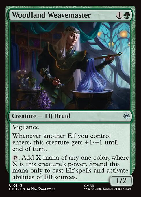 Woodland Weavemaster (HOB) — Nonfoil