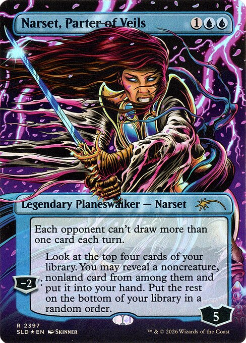 Narset, Parter of Veils (SLD) — Foil